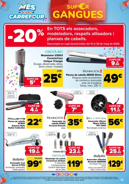Ofertas de Carrefour España de 22 abril a 12 mayo 2025 3x2 + CHOLLOS Ofertas - Página 83