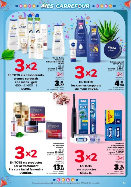 Ofertas de Carrefour España de 22 abril a 12 mayo 2025 3x2 + CHOLLOS Ofertas - Página 43