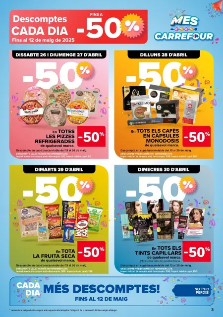 Ofertas de Carrefour España de 22 abril a 12 mayo 2025 3x2 + CHOLLOS Ofertas - Página 3