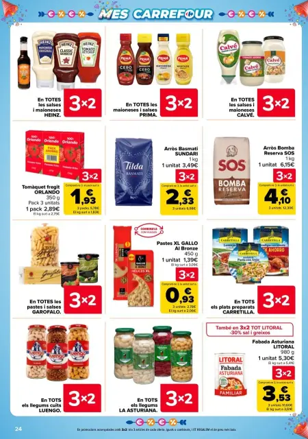 Ofertas de Carrefour España de 22 abril a 12 mayo 2025 3x2 + CHOLLOS Ofertas - Página 24