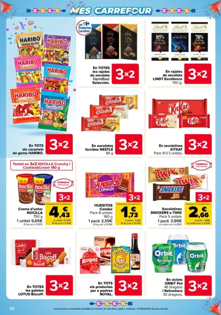 Ofertas de Carrefour España de 22 abril a 12 mayo 2025 3x2 + CHOLLOS Ofertas - Página 32