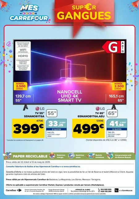 Ofertas de Carrefour España de 22 abril a 12 mayo 2025 3x2 + CHOLLOS Ofertas - Página 96