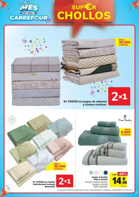 Ofertas de Carrefour España de 22 abril a 12 mayo 2025 CHOLLOS NO ALIMENTACION - Página 21