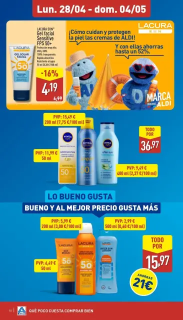 Offres ALDI Espagne de 28 avril à 4 mai 2025 XXL ÉCONOMISEZ GROS - Page 10