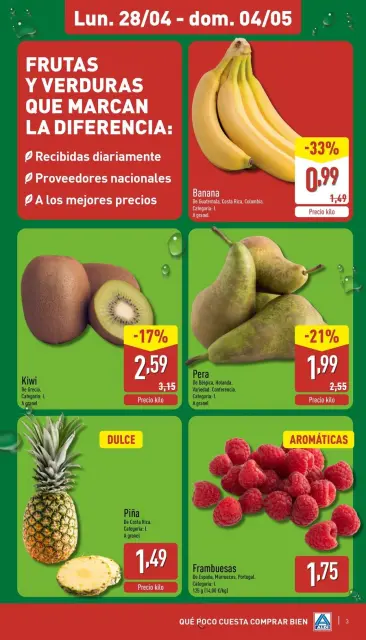 Offres ALDI Espagne de 28 avril à 4 mai 2025 XXL ÉCONOMISEZ GROS - Page 3