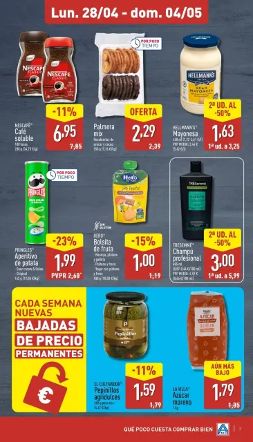 Offres ALDI Espagne de 28 avril à 4 mai 2025 XXL ÉCONOMISEZ GROS - Page 7