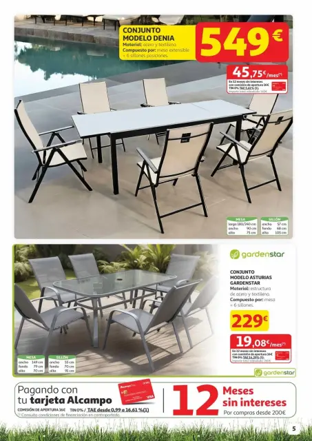 Ofertas de Alcampo España de 6 a 28 mayo 2025 Aire Libre Canarias Ofertas - Página 5