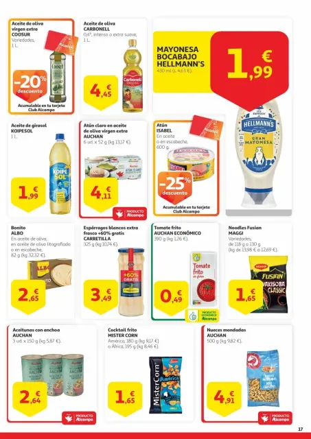 Ofertas de Alcampo España de 6 a 19 mayo 2025 Los Ofertones DE FIN DE SEMANA - Página 17