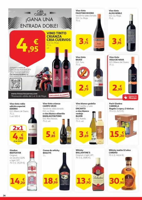 Ofertas de Alcampo España de 6 a 19 mayo 2025 Los Ofertones DE FIN DE SEMANA - Página 26