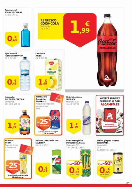 Ofertas de Alcampo España de 6 a 19 mayo 2025 Los Ofertones DE FIN DE SEMANA - Página 27