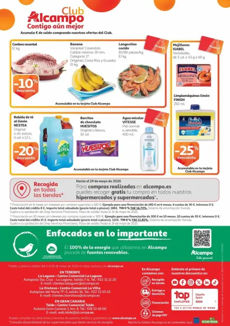 Ofertas de Alcampo España de 6 a 19 mayo 2025 Los Ofertones DE FIN DE SEMANA - Página 40