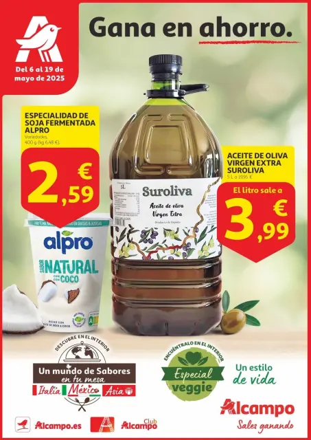 Ofertas de Alcampo España de 6 a 19 mayo 2025 Los Ofertones DE FIN DE SEMANA - Página 1