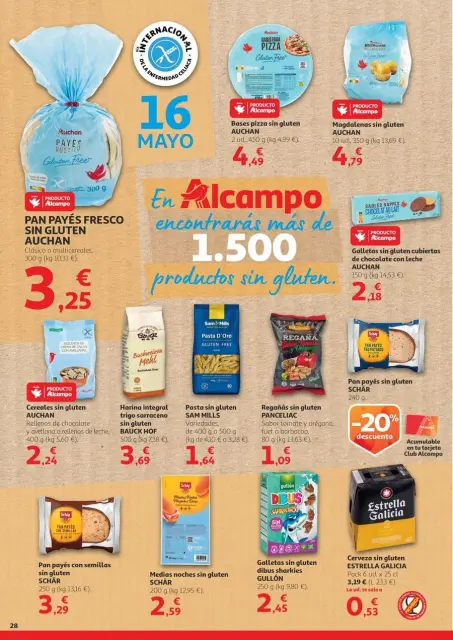 Ofertas de Alcampo España de 6 a 19 mayo 2025 Los Ofertones DE FIN DE SEMANA - Página 28