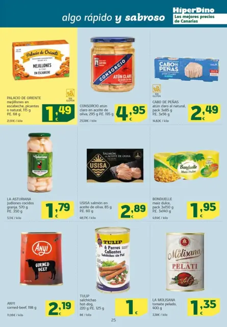 Ofertas de HiperDino España de 25 abril a 8 mayo 2025 Nuevas ofertas - Página 25