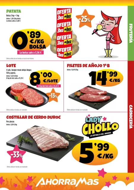 Ofertas de Ahorramas España de 24 abril a 7 mayo 2025 Lady Chollo, la estrella del ahorro - Página 3