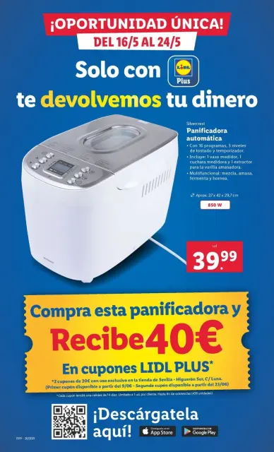 Ofertas de Lidl España de 16 a 25 mayo 2025 NUEVA TIENDA ALGEMESÍ Ofertas - Página 8