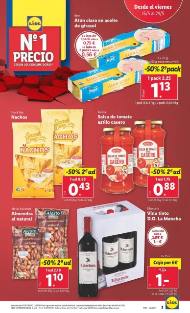 Ofertas de Lidl España de 16 a 25 mayo 2025 NUEVA TIENDA ALGEMESÍ Ofertas - Página 3