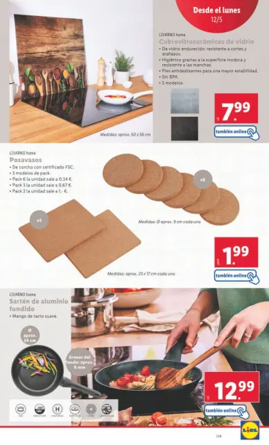 Ofertas de Lidl España de 12 a 18 mayo 2025 Ofertas de bazar - Página 5