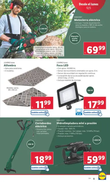 Ofertas de Lidl España de 12 a 18 mayo 2025 Ofertas de bazar - Página 9