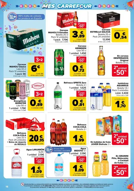 Ofertas de Carrefour España de 13 a 26 mayo 2025 50% QUE VUELVE + 2ªUD. AL -50% - Página 18