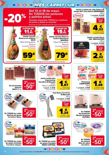 Ofertas de Carrefour España de 13 a 26 mayo 2025 50% QUE VUELVE + 2ªUD. AL -50% - Página 8