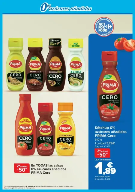 Ofertas de Carrefour España de 13 a 26 mayo 2025 Ofeertas SIN AZUCARES AÑADIDOS - Página 11