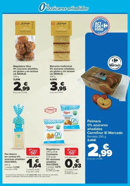 Ofertas de Carrefour España de 13 a 26 mayo 2025 Ofeertas SIN AZUCARES AÑADIDOS - Página 5