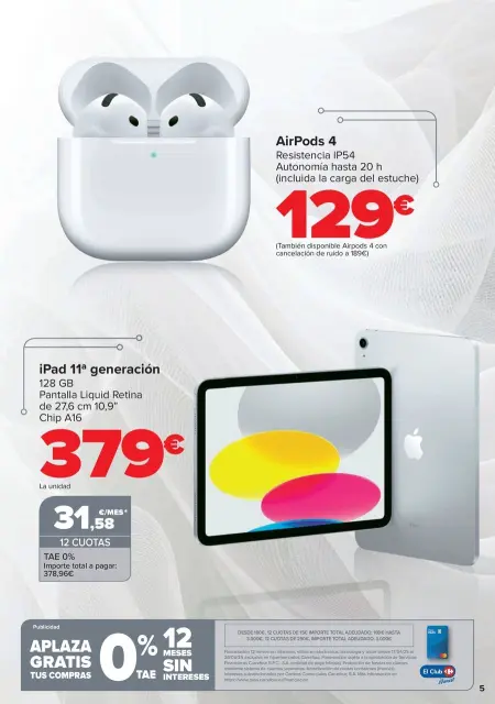 Ofertas de Carrefour España de 13 a 26 mayo 2025 Ofeertas TECNOLOGIA - Página 5