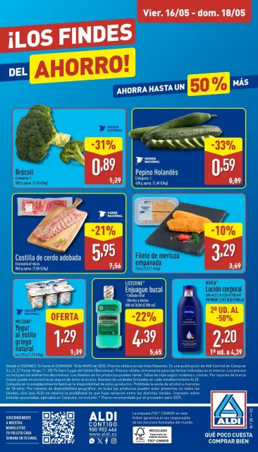 Offres ALDI Espagne de 12 à 18 mai 2025 Combien il coûte peu d'acheter bien - Page 24