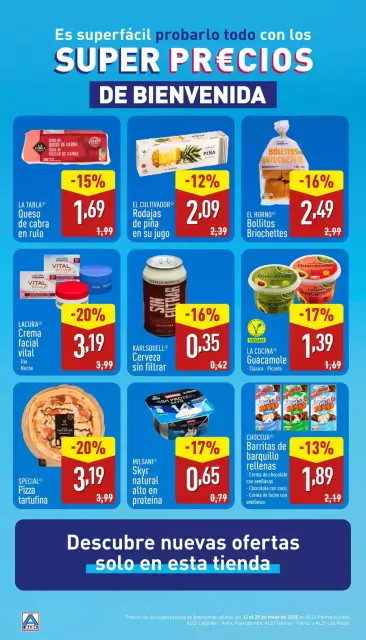 Offres ALDI Espagne de 12 à 25 mai 2025 Super prix - Page 1