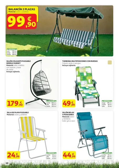 Ofertas de Alcampo España de 7 a 28 mayo 2025 Aire lliure Ofertas - Página 12