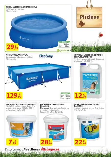 Ofertas de Alcampo España de 7 a 28 mayo 2025 Aire lliure Ofertas - Página 17
