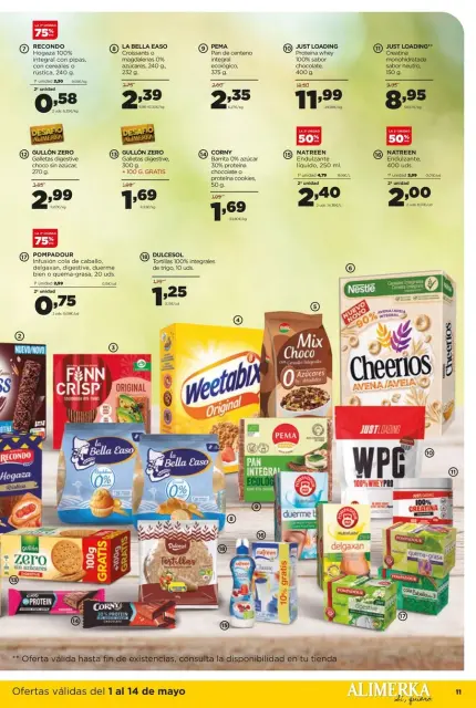 Ofertas de ‎Alimerka Supermercados‎ España de 1 a 14 mayo 2025 Quincenal Ofertas - Página 11