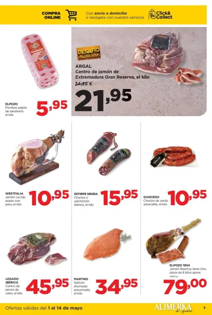 Ofertas de ‎Alimerka Supermercados‎ España de 1 a 14 mayo 2025 Quincenal Ofertas - Página 3