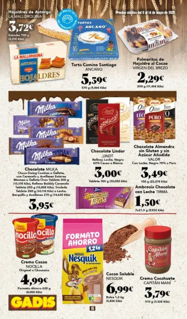 Ofertas de GADIS supermercado España de 8 a 14 mayo 2025 Nuevos precios - Página 16