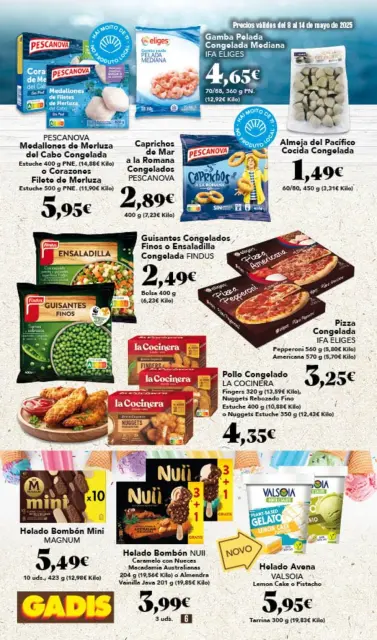 Ofertas de GADIS supermercado España de 8 a 14 mayo 2025 Nuevos precios - Página 6
