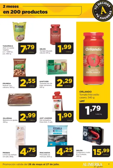 Ofertas de ‎Alimerka Supermercados‎ España de 2 junio a 27 julio 2025 ofertas semanales - Página 7