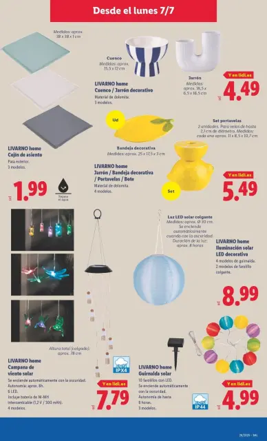 Ofertas de Lidl España de 7 a 13 julio 2025 Ofertas de bazar - Página 9