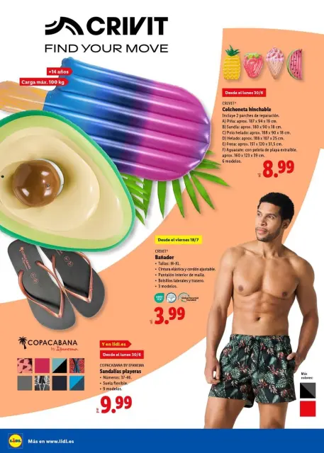 Ofertas de Lidl España de 20 junio a 24 agosto 2025 ofertas de verano - Página 38