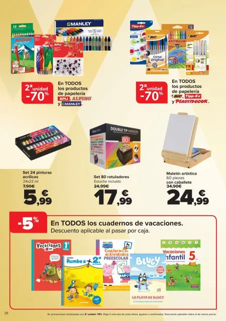Ofertas de Carrefour España de 23 junio a 21 julio 2025 Ofertas de vacaciones - Página 26