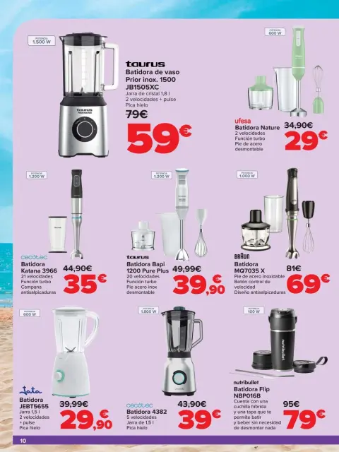 Ofertas de Carrefour España de 7 a 30 julio 2025 ELECTROVERANO Offres - Página 10