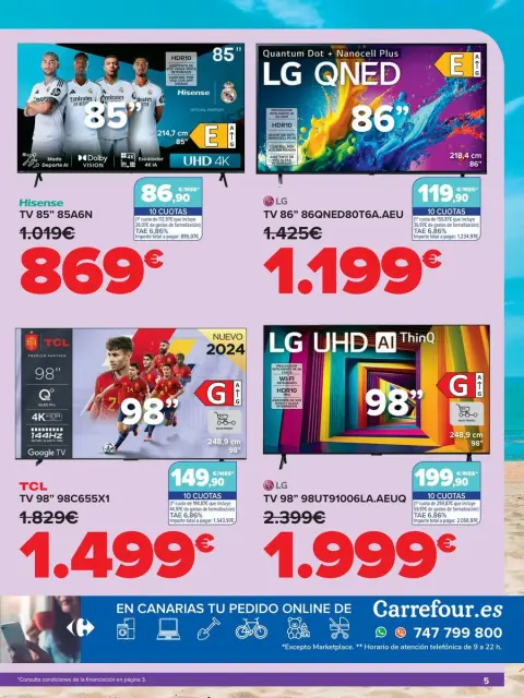 Ofertas de Carrefour España de 7 a 30 julio 2025 ELECTROVERANO Offres - Página 5