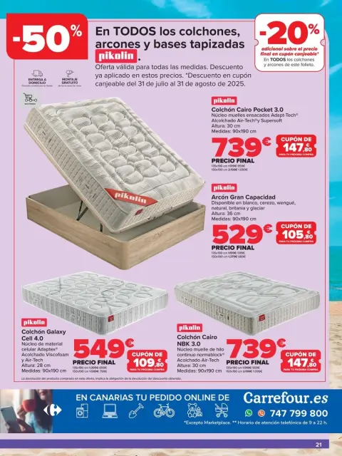 Ofertas de Carrefour España de 7 a 30 julio 2025 ELECTROVERANO Offres - Página 21