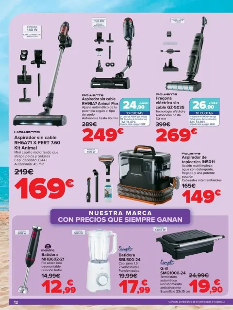 Ofertas de Carrefour España de 7 a 30 julio 2025 ELECTROVERANO Offres - Página 12