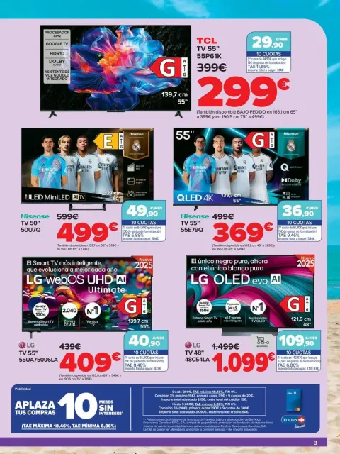 Ofertas de Carrefour España de 7 a 30 julio 2025 ELECTROVERANO Offres - Página 3
