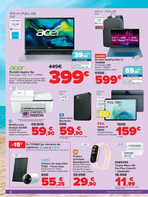 Ofertas de Carrefour España de 7 a 30 julio 2025 ELECTROVERANO Offres - Página 8