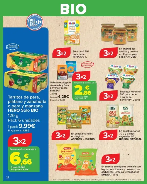 Ofertas de Carrefour España de 27 junio a 14 julio 2025 BIO Offres - Página 22