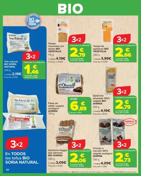 Ofertas de Carrefour España de 27 junio a 14 julio 2025 BIO Offres - Página 10