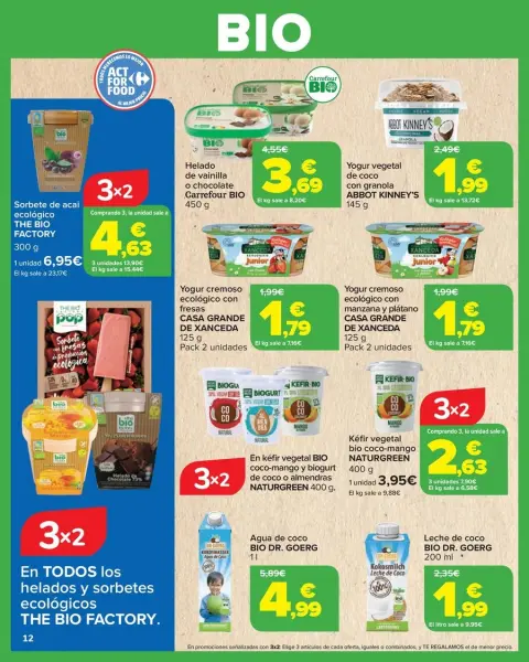 Ofertas de Carrefour España de 27 junio a 14 julio 2025 BIO Offres - Página 12