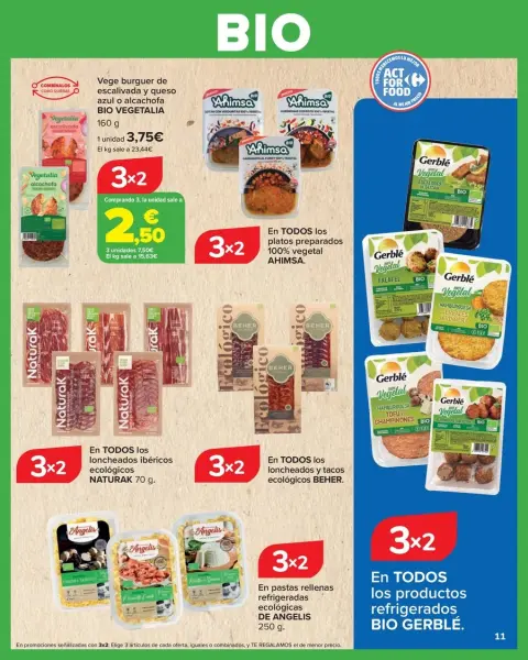 Ofertas de Carrefour España de 27 junio a 14 julio 2025 BIO Offres - Página 11